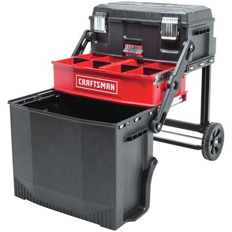 craftsman portable metal tool box accessories|lowe's craftsman rolling tool box.